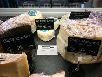 Käse beim Vorkoster